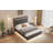 Floating Bed Frame Queen Size With LED Lights