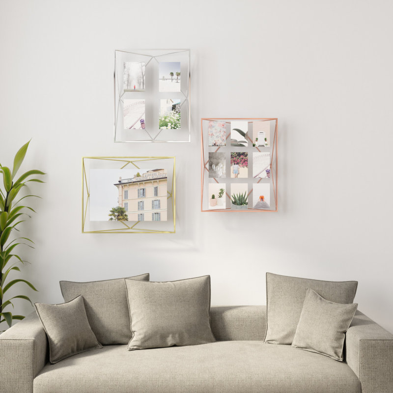 Umbra Prisma Picture Frame, Copper, 25cm H x 30cm W