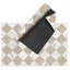 Rewerts Geometric Vinyl Machine Printed Area Rug-2004735987