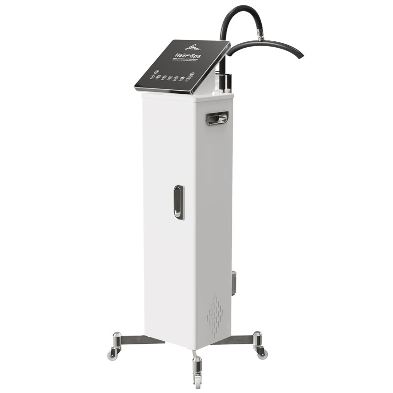 Baasha All-In-One Mobile Head Spa Equipment With Water Circulation System, Portable Hair Washing Station With Light Therapy Function, Japanese Head Spa Waterfall Equipment