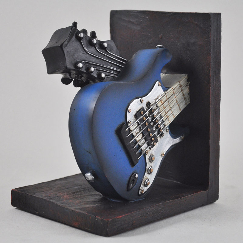Electric Guitar Shelf Tidy Bookends