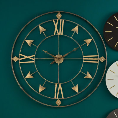 Vax Metal Wall Clock