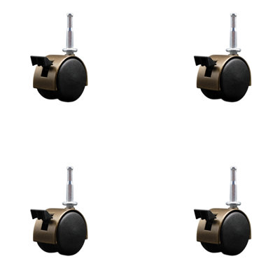 Nylon and Metal Caster