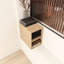 Petite étagère murale de 30 cm (12 pouces) - Convient à de nombreux espaces - Chêne, contreplaqué robuste, style moderne - Étagère de 30 cm (12 pouces) pour différentes zones