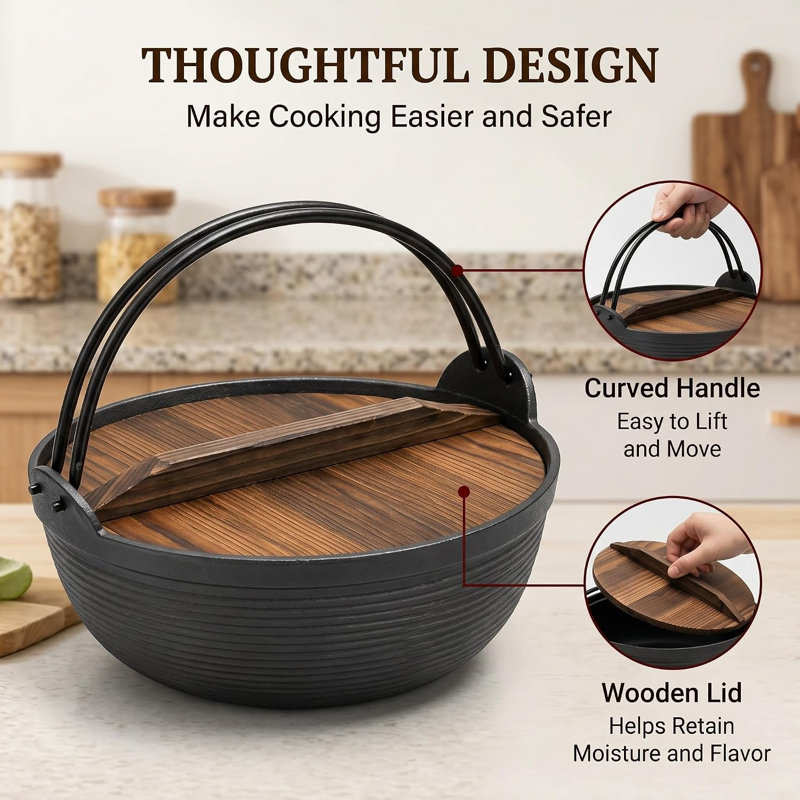 HONGKONGDISHUELECTRONICTECITED Cast Iron Pot