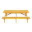 Table de salle à manger 8 personnes avec 2 bancs pour le jardin-149339152