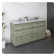 Fresca Formosa 60" Freestanding Double Sink Bathroom Vanity Set with Top and Sinks - Faucets Not Included