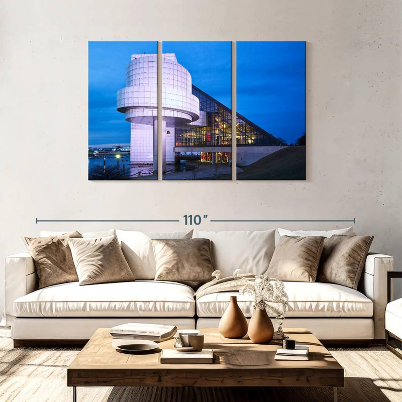 Cleveland Museum, 48" H x 74" W