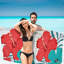 Serviette de bain Serviette de plage en fibre fine Serviette de plage légère Serviette de plage de sable Serviette de plage multifonctionnelle 28 x 60 pouces-463668079