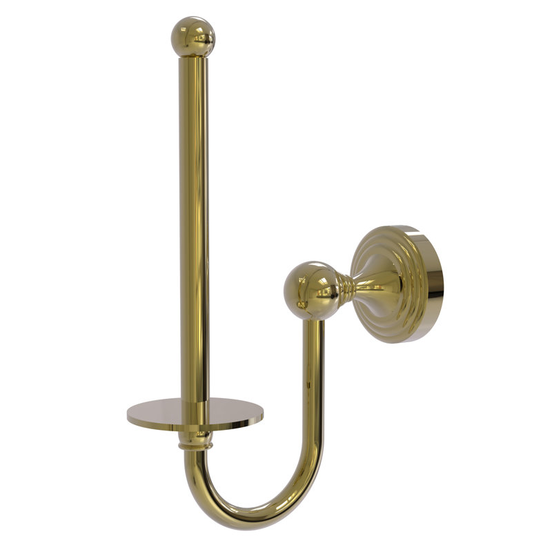 Porte-papier hygiénique vertical Godin, Laiton non laqué