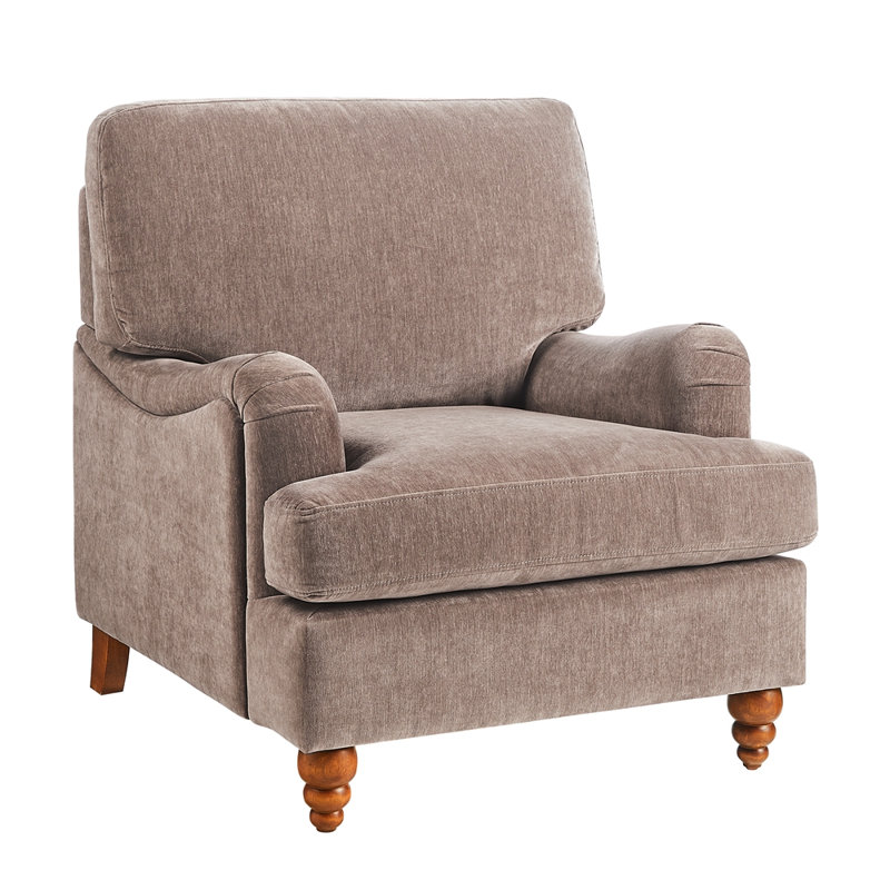 Fauteuil Candor, Brun