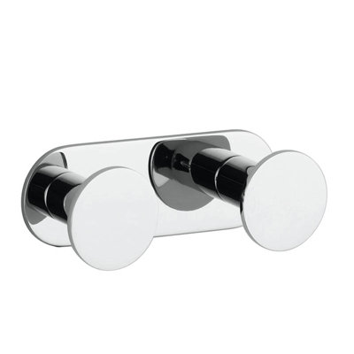 Crochet de salle de bain double fixé au mur Upside