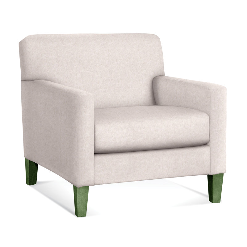 Tampa Armchair, White Sugar Performance; 0863-91, Frost White