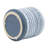 Contemporary Dotted Ceramic Planter with Saucer-303800574-303800573
