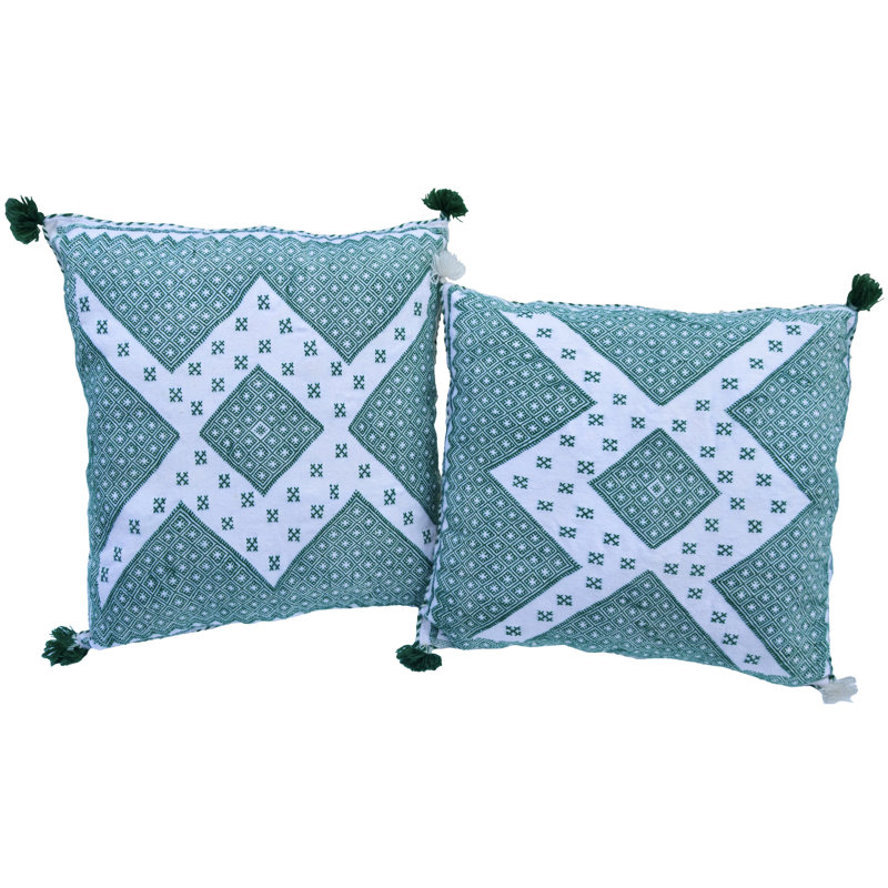 Wool Rectangular Pillow Cover & Insert