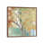 Toile avec cadre en bois brun classique est en rupture de stock
