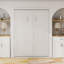 Lit escamotable mural pleine grandeur et peu encombrant pour espace polyvalent-1079314962