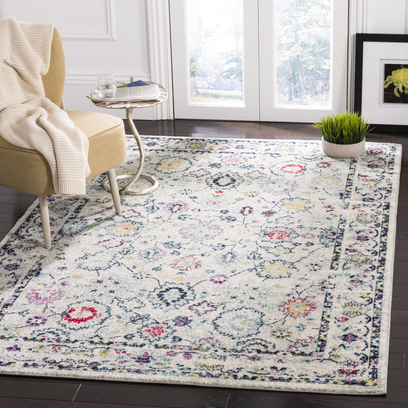 Plympton Floral Area Rug, Rectangle 160 x 229 cm