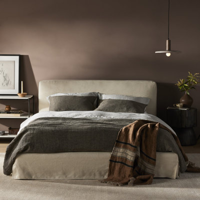 Vittorio Linen Upholstered Bed