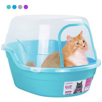 So Phresh Grey Open Kitten Cat Litter Box, 14 L X 10 W X 3.5 H