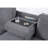 TERRITORY LIGHT GREY PULL OUT SOFA BED