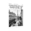 Scène de balcon en noir et blanc avec tour Eiffel et femme lisant un journal, impression sur toile tendue sur toile, ensemble de 1-2004890804