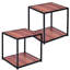 Table basse à 4 pieds avec rangement