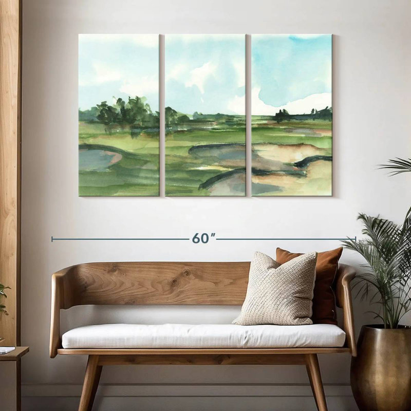 Alvord Watercolor Course Study I, H 32 po x l 50 po