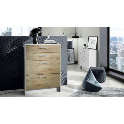 Mclawhorn 4 Drawer 76Cm W Chest Of Drawers