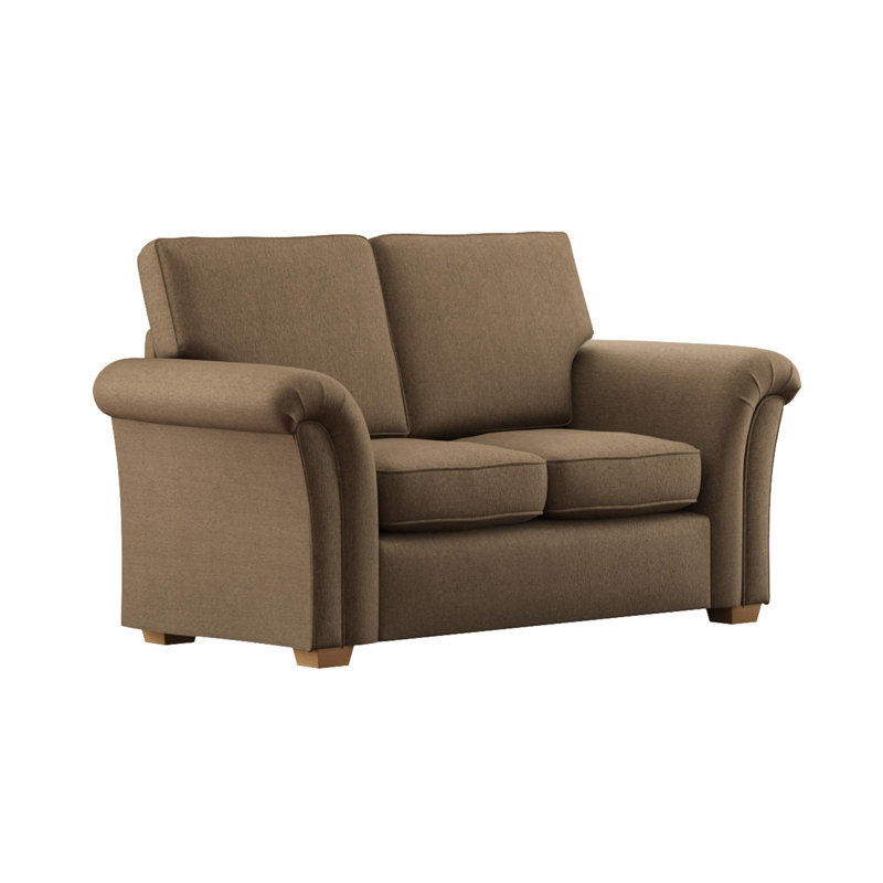 Castleacre Three Seater and Two Seater, Fixed Back, Nutmeg