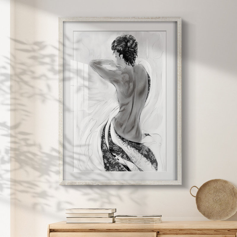 Solitude Sketch II -Framed Print
