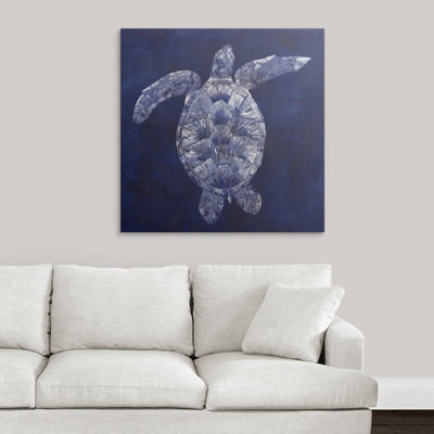 « ii », reproduction d’impression dépilée Sea Turtle Shadow