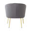 Thierry Velvet Barrel Chair-1370306131