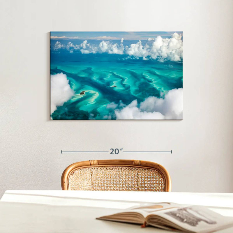Gillard Bahamas Clouds, 16" H x 24" W