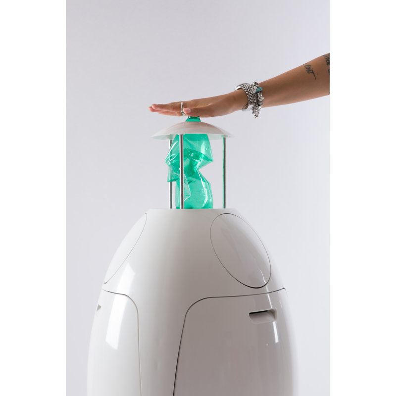 OVETTO ABS WHITE Waste Bin