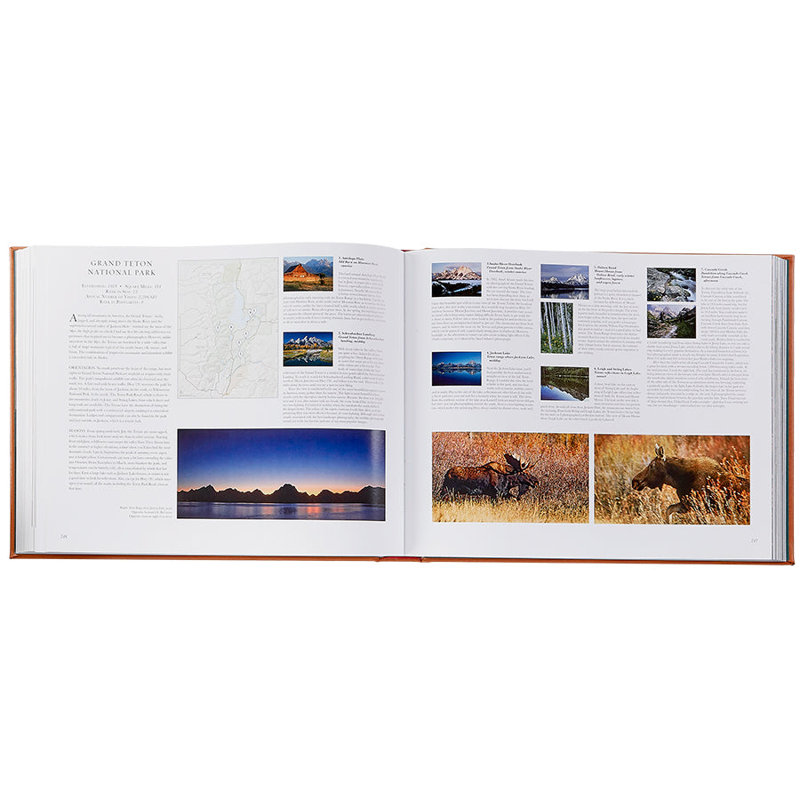 Graphic Image Treasured Lands, CoffeeTable Book, Leather, Tan