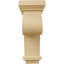 Corbeau à volutes l 4 1/2 po x P 5 5/8 po x H 12 po (paquet de 6)-91125250
