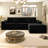 104.3'' Upholstered Sectional Sofa with Chaise-886926833-886926830