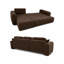 Chandara 3 Seater Sofa Bed-1785885063