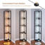 Lampe sur pied à DEL à intensité variable avec tablettes Carrye-959299287