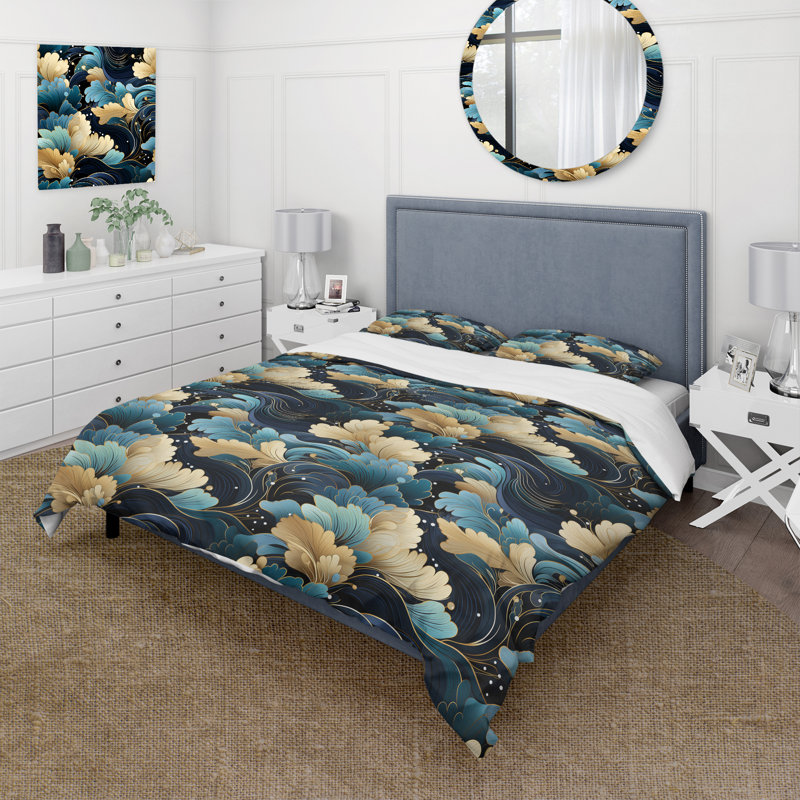 Ensemble de housse de couette Maiysha, Housse de couette pour très grand lit et 2 très