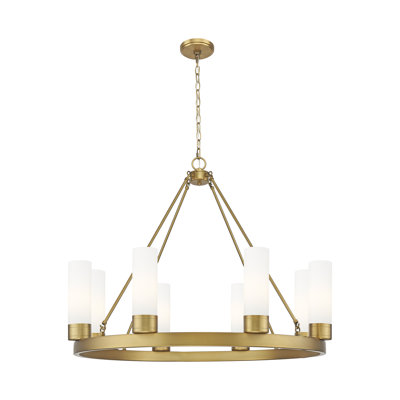 Jaiwan - 6 Light Chandelier with Shades