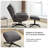 Jakirrah Upholstered Swivel Accent Chair with Ottoman-890605971