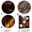 «Indian Art Vibrant Bazars - Cityscapes», reproduction d'art sur métal-72228142