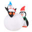 Fauteuil gonflable 6 pi. Blue Penguins