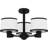 Kimiyo Fabric Semi Flush Mount