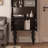 Black Standard Display Cabinet Bookcase