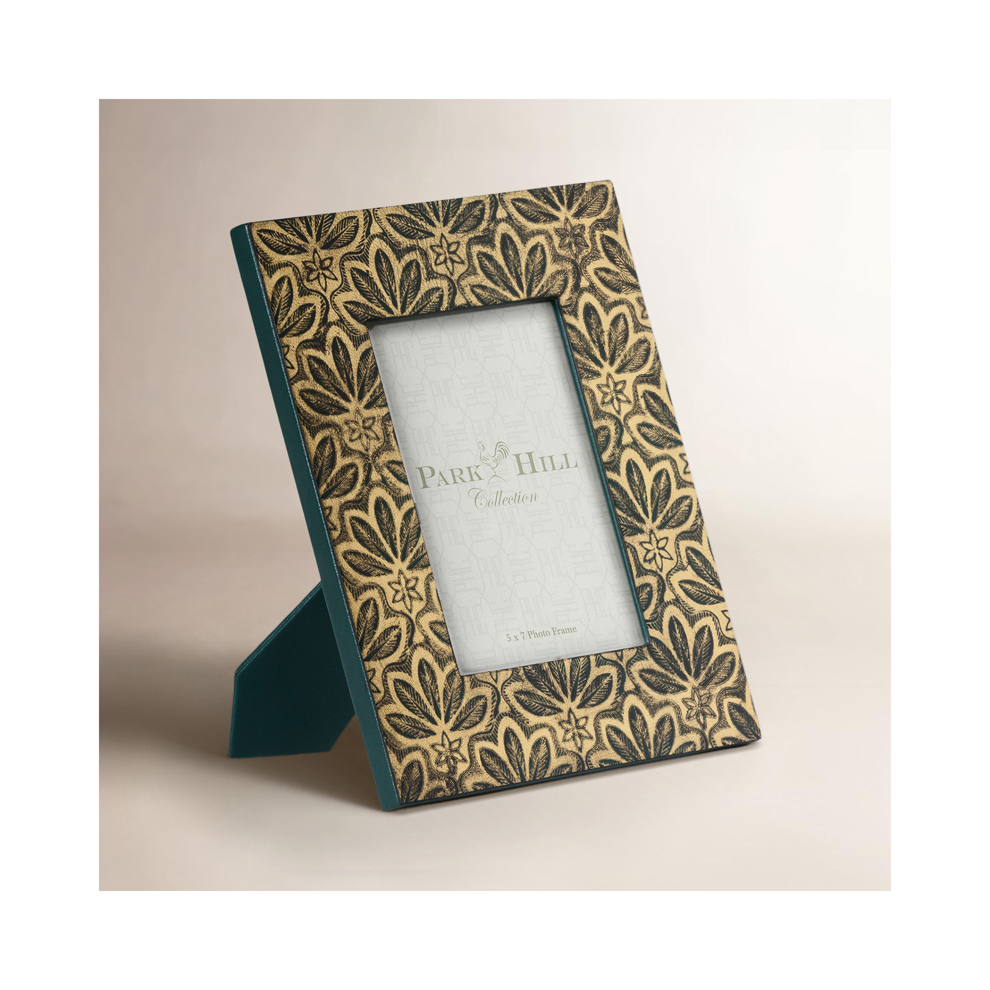 Lila Leather Embossed Picture Frame