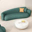 Méridiennes courbées cyan Living Room-106690844