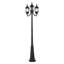 Lampadaire câblé 3 lumières H 84 "Arelene (double)-21184872